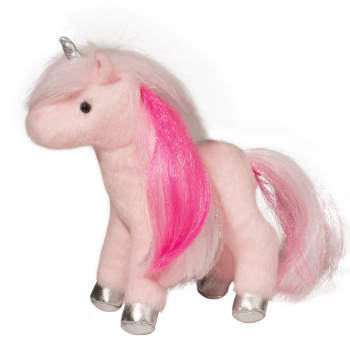 Cuddle Toys Mini Einhorn „Ava“ pink: Plüschtier Einhorn stehend, Größe: 20cm